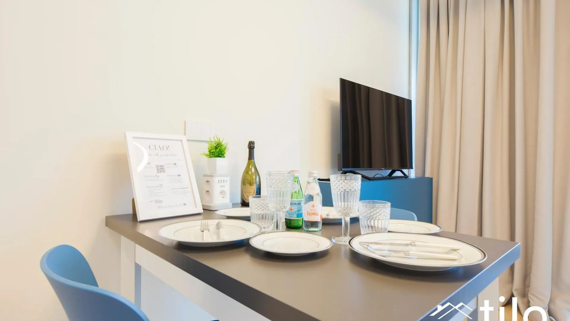 Apartment Waterfront Luxury Studio, Free Parking, Ac, Netflix & Wifi By Tilo Lux Genoa Italy