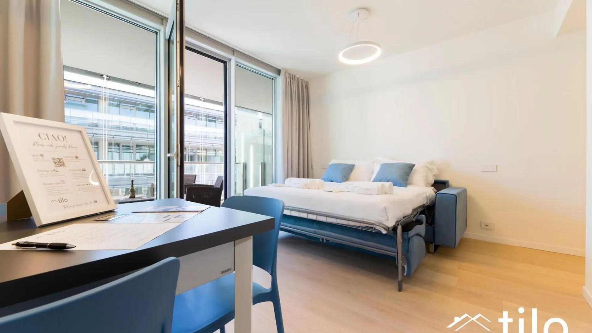 Waterfront Luxury Studio, Free Parking, Ac, Netflix & Wifi By Tilo Lux Genoa 0*,